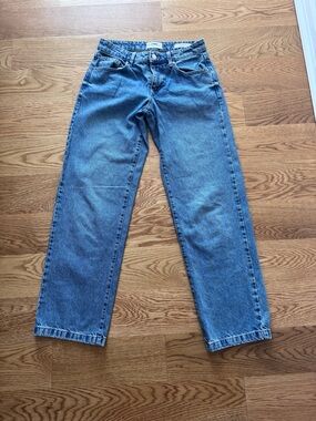 Cotton On Low Rise Straight Jeans - Light Blue